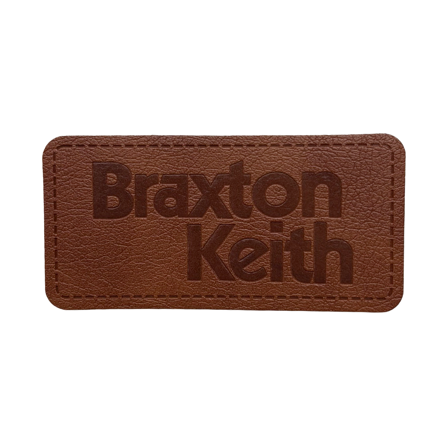 Braxton Keith Leather Patch