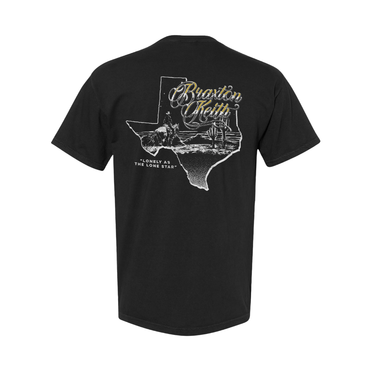 Lonely As The Lonely Star Pocket Tee