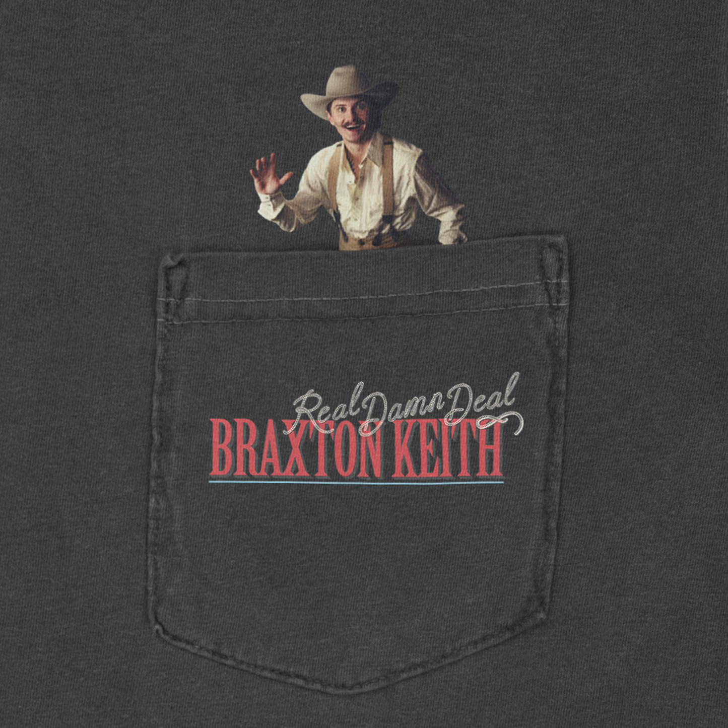 Waving Braxton Pocket Tee