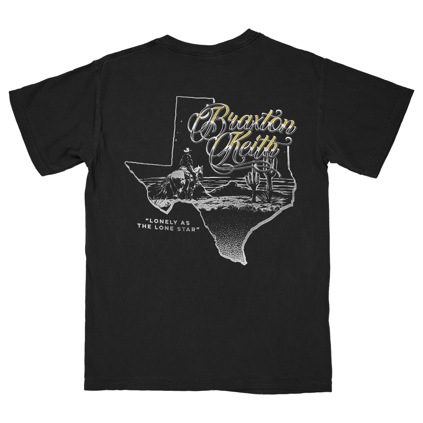 Lonely As The Lonely Star Pocket Tee