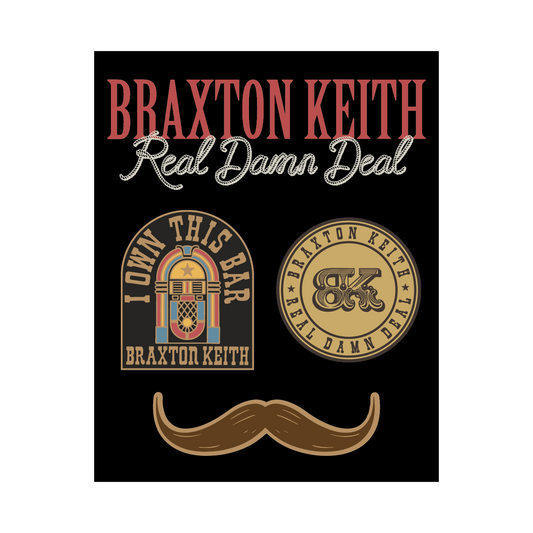 Real Damn Deal Pin Set